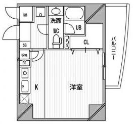インボイス難波南レジデンスの間取り