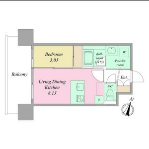 LiveCasa神戸元町の間取り