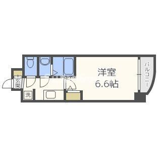 SERENiTE谷四の間取り