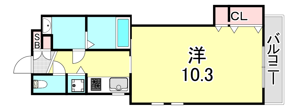 メトロポリタンの間取り