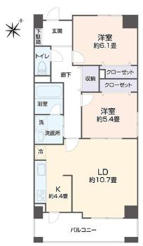 【間取り】 | 旭ビル２１ | 間取り