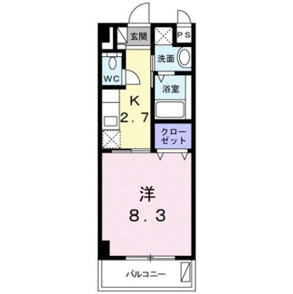 【間取り】 | グランビスタ（Ｄ）