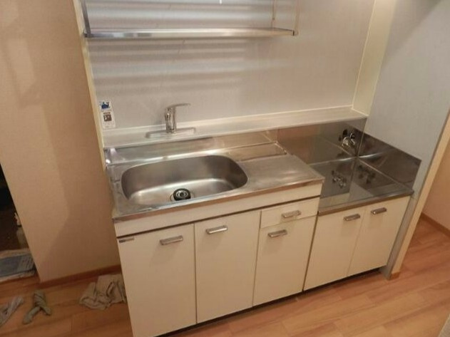 川崎市多摩区布田の賃貸マンションのキッチン