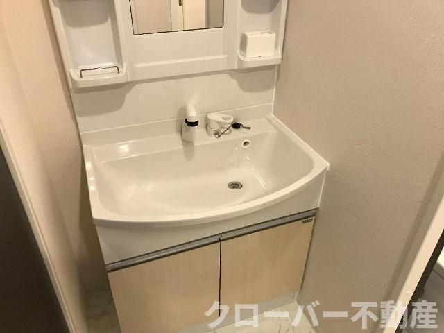 レインボースカイの洗面所|洗髪洗面化粧台