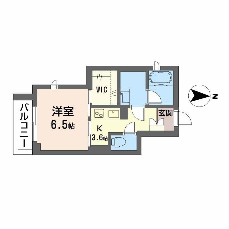 ウエストハイツの間取り