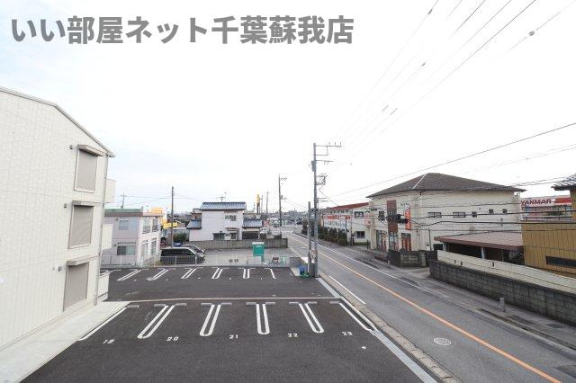 コンフォール古市場 ANNEXの展望|洗濯物もよく乾きそうな、陽当たり良好なバルコニーです！