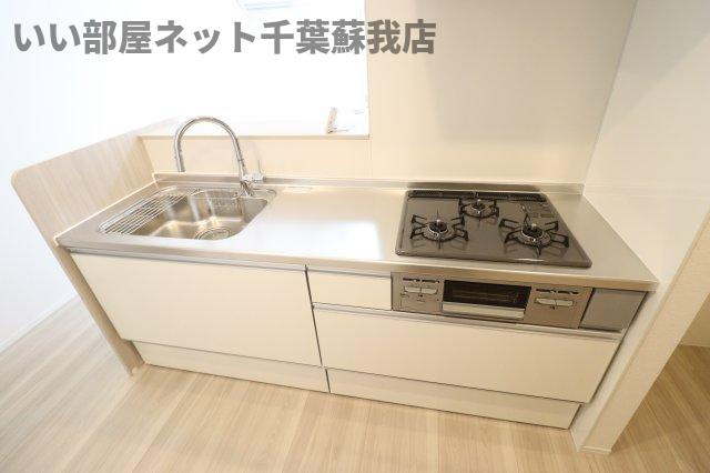 コンフォール古市場 ANNEXのキッチン|お料理しやすいキッチンです