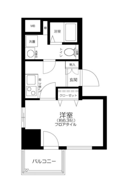 セジョリ錦糸町の間取り