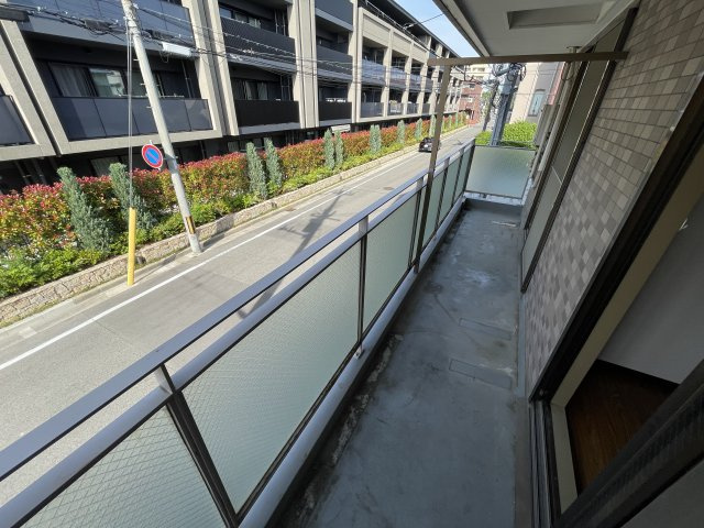 フェリエ甲子園のバルコニー
