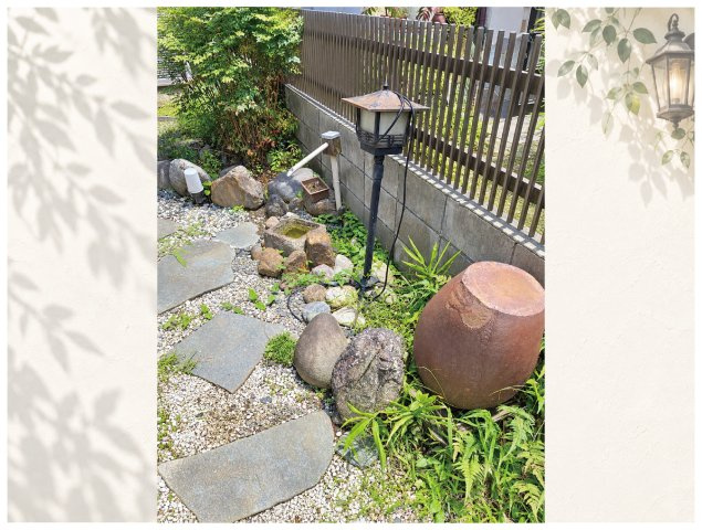 足立区辰沼１丁目売戸建のその他|ゆとりあるアプローチが、ご家族を毎日気持ちよく迎えてくれます。※一部画像は私物消去CGを施しています。