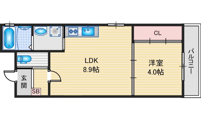【間取り】 | チロル水尾