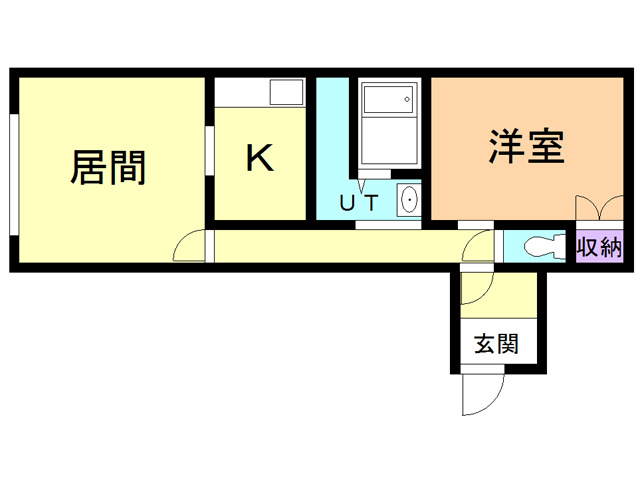 エスポワールの間取り