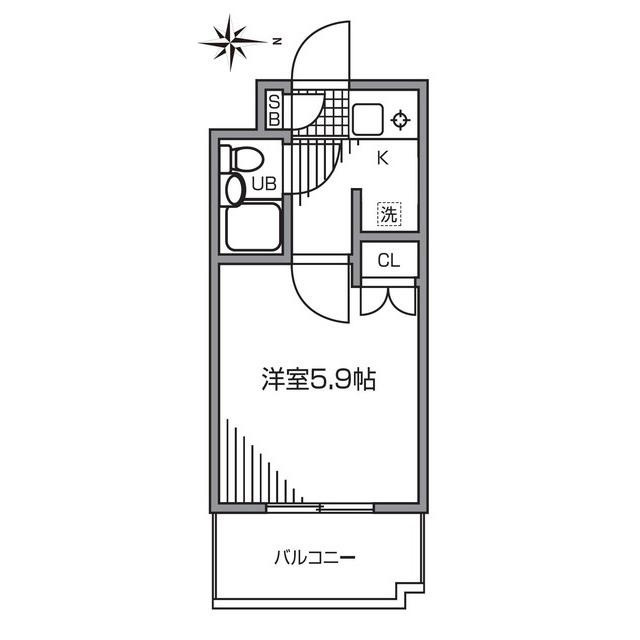 ジョイフル多摩川の間取り|間取り図