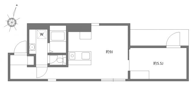 アピチェ池上の間取り