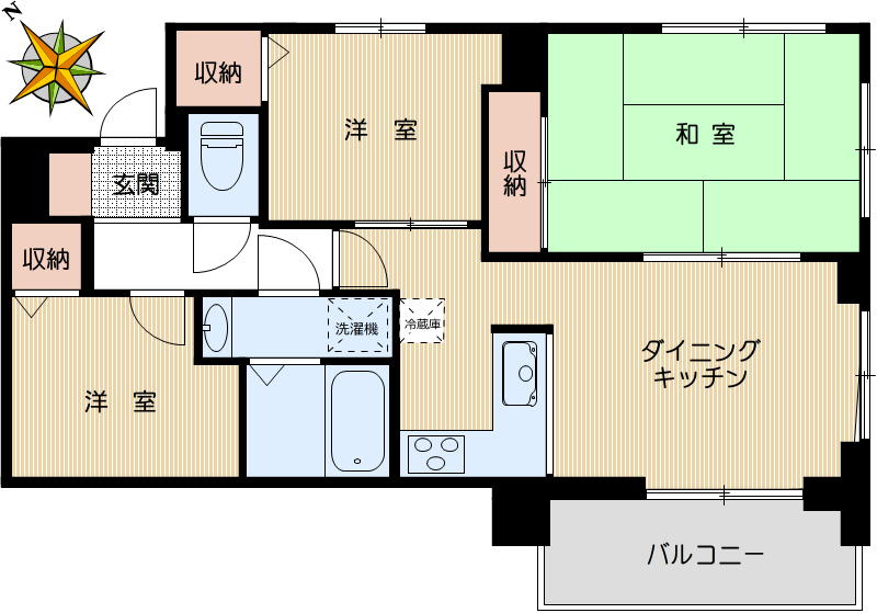 【間取り】
