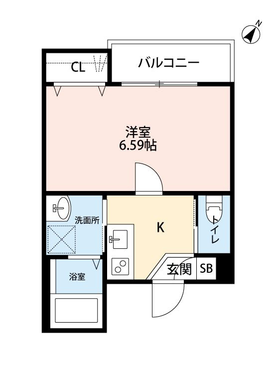 フレスコ北戸田(フレスコキタトダ)の間取り
