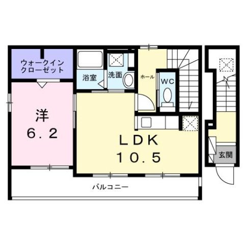 【間取り】 | ラ　ルミエール　メゾンⅧ