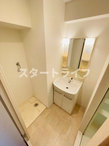 大阪市東淀川区東中島２丁目の賃貸マンションの洗面所