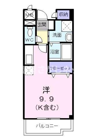 フロリーレン・セキ【おとり物件なし】#学生・社会人にオススメ！初期費用分割払いOK！の間取り