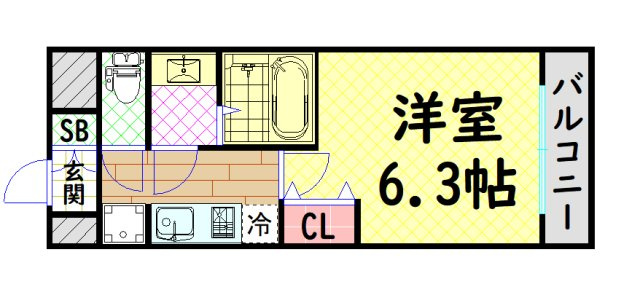 【間取り】 | アドバンス大阪セレーノ