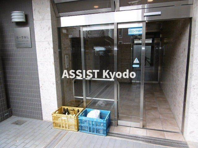 カーサＭＬのエントランス