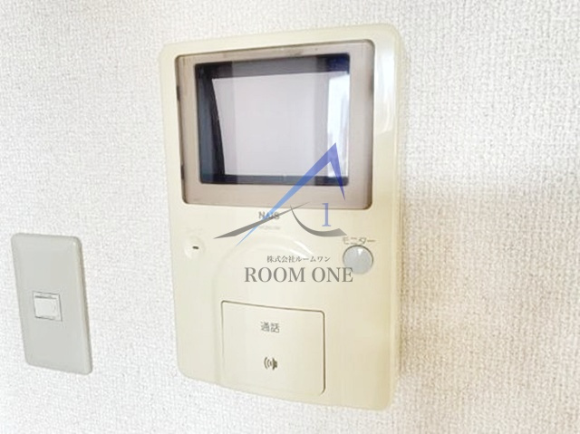 アメニティプレイスのセキュリティ|モニター付きインターホンです。