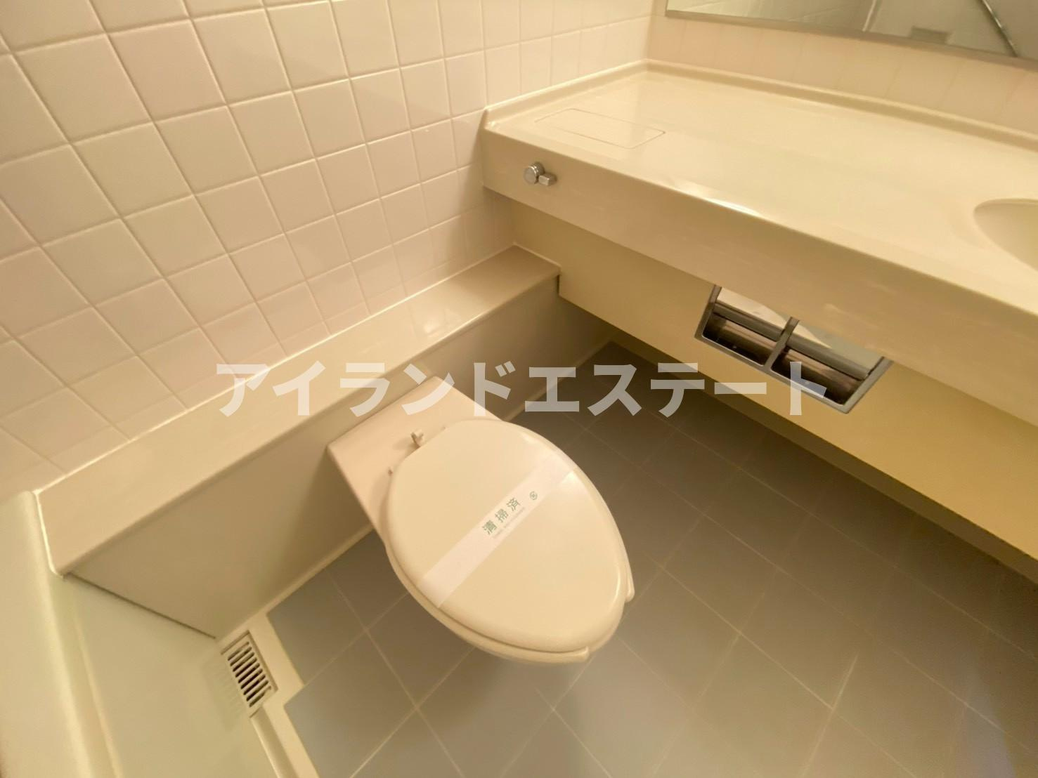LANAI　COZY　1271　駅近　角部屋　オートロックのトイレ