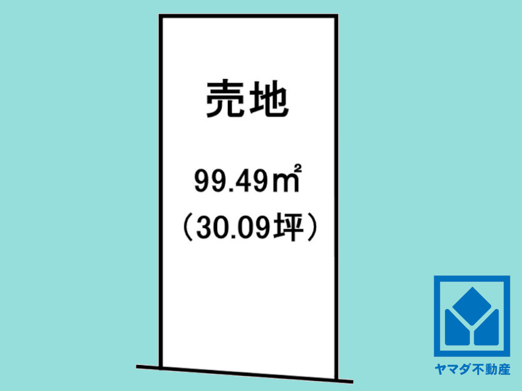 伏見区深草大亀谷万帖敷町の土地図|図面と現況が異なる場合は現況を優先いたします。