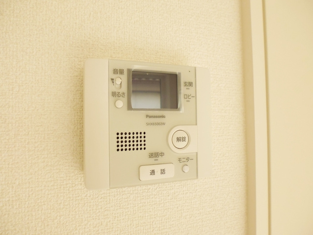 グリーンフロッグガーデンタナカのセキュリティ|モニタ付きインターホンで安心セキュリティ！