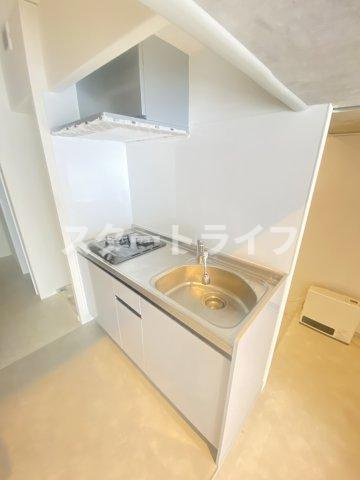 大阪市淀川区西中島４丁目の賃貸マンションのキッチン