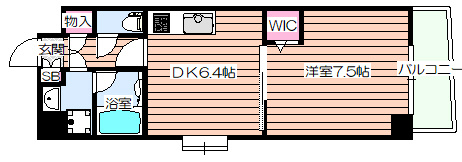 【間取り】 | アクアスイート新大阪