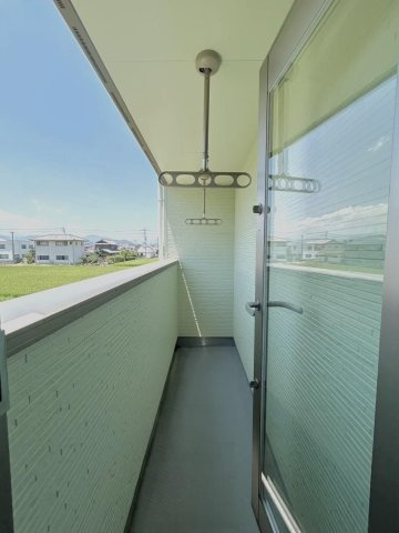 フィットセル ソレイユのバルコニー