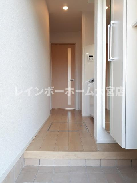 ボヌール梅田　Ⅱ　の玄関