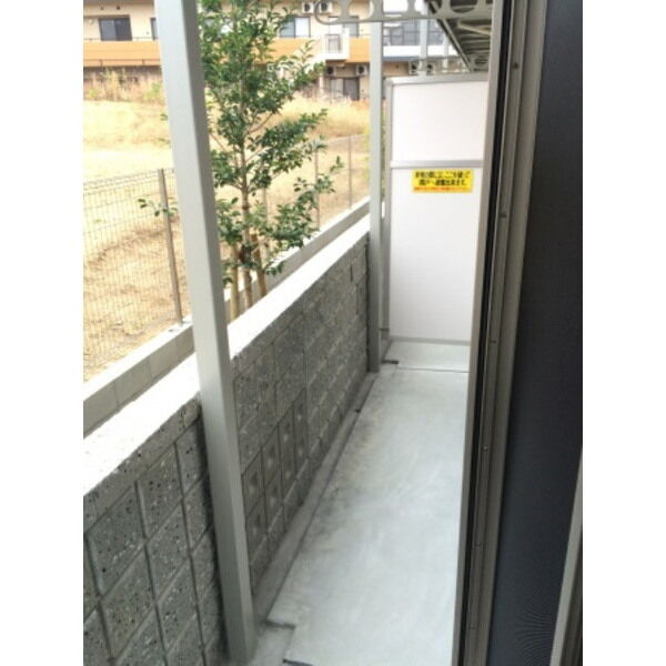 アムールアミュレットのバルコニー