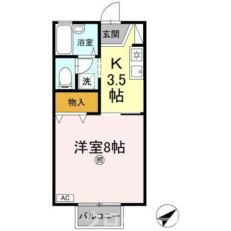 エクセルヤマの間取り