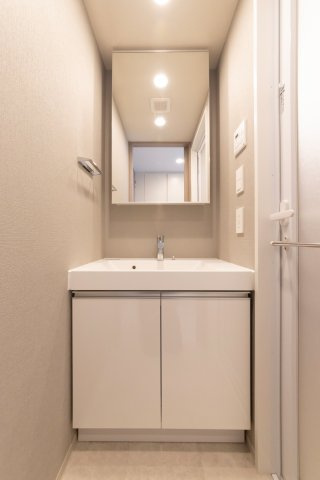 プラウドフラット浅草アベニューの独立洗面台