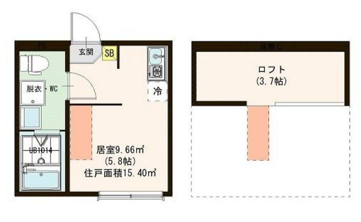 ル・ソレイユ五反野の間取り