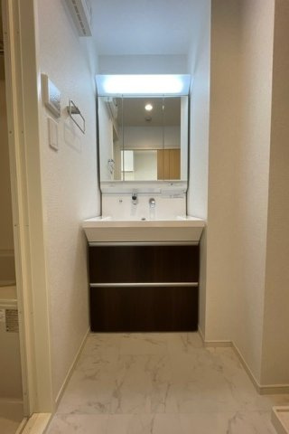 アベリアの洗面所