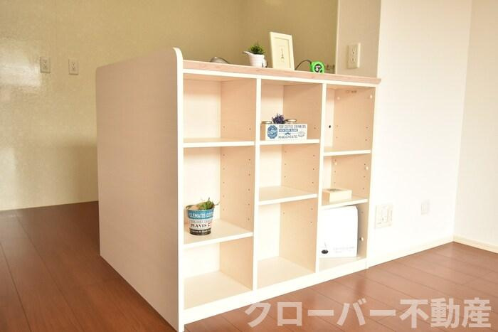 カーサ・デ・ミオの収納|カウンター下収納