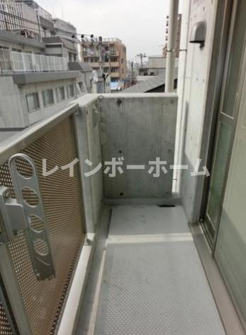 アーク船橋のバルコニー