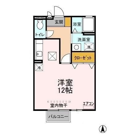 アークグレイスⅡの間取り
