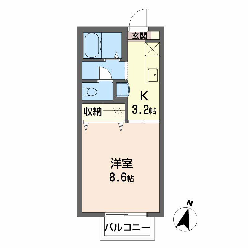 プラッツ２１ Ｃ棟の間取り