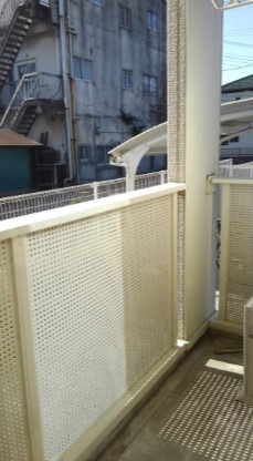 クレセント　ルーンのバルコニー