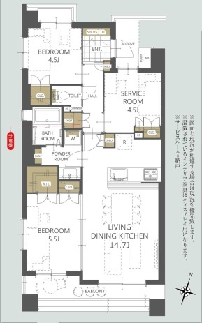 【間取り】の画像