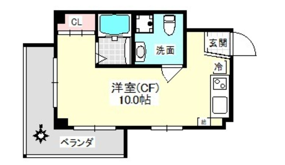 両国武蔵野マンションの間取り