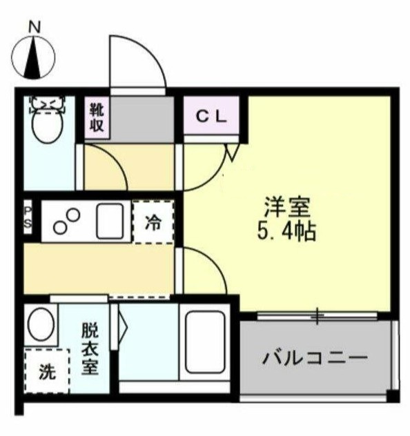 ベイルーム大和南の間取り