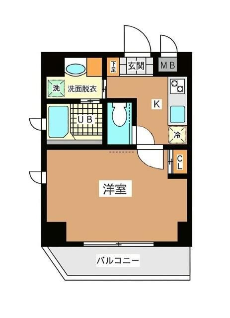 Ｆｉｅｒ　ｄｅ　Ｓｈａｌｏｍの間取り|間取りです。
