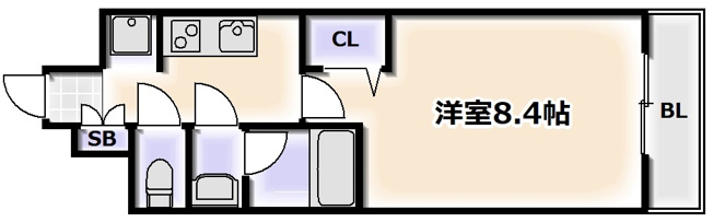 【間取り】 | Splendide NAMBAⅢ