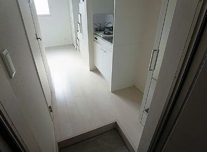 ハーモニーテラス栗原Ⅱの玄関