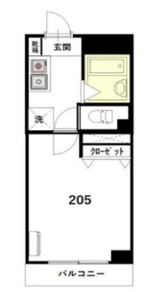 メゾンM＆Kの間取り